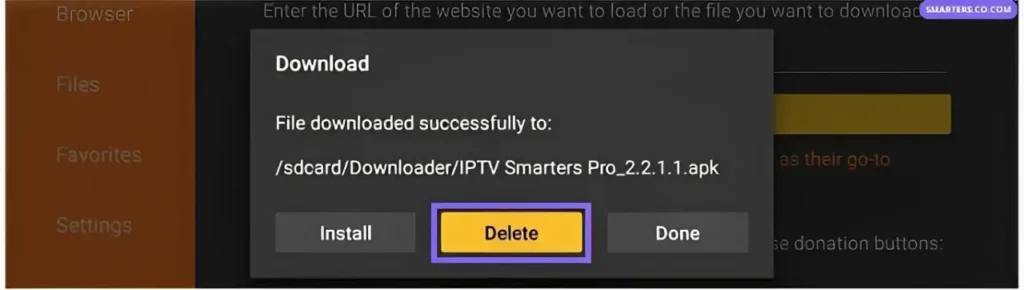 How to Install IPTV Smarters Pro on Firestick 6