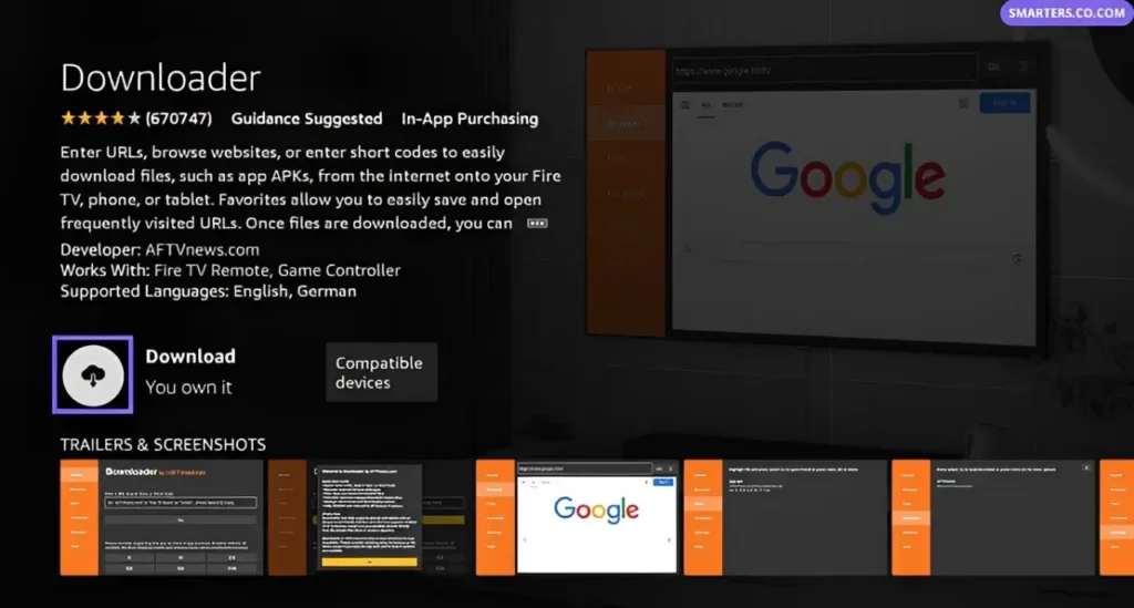 how to install downloader in firestick device 4